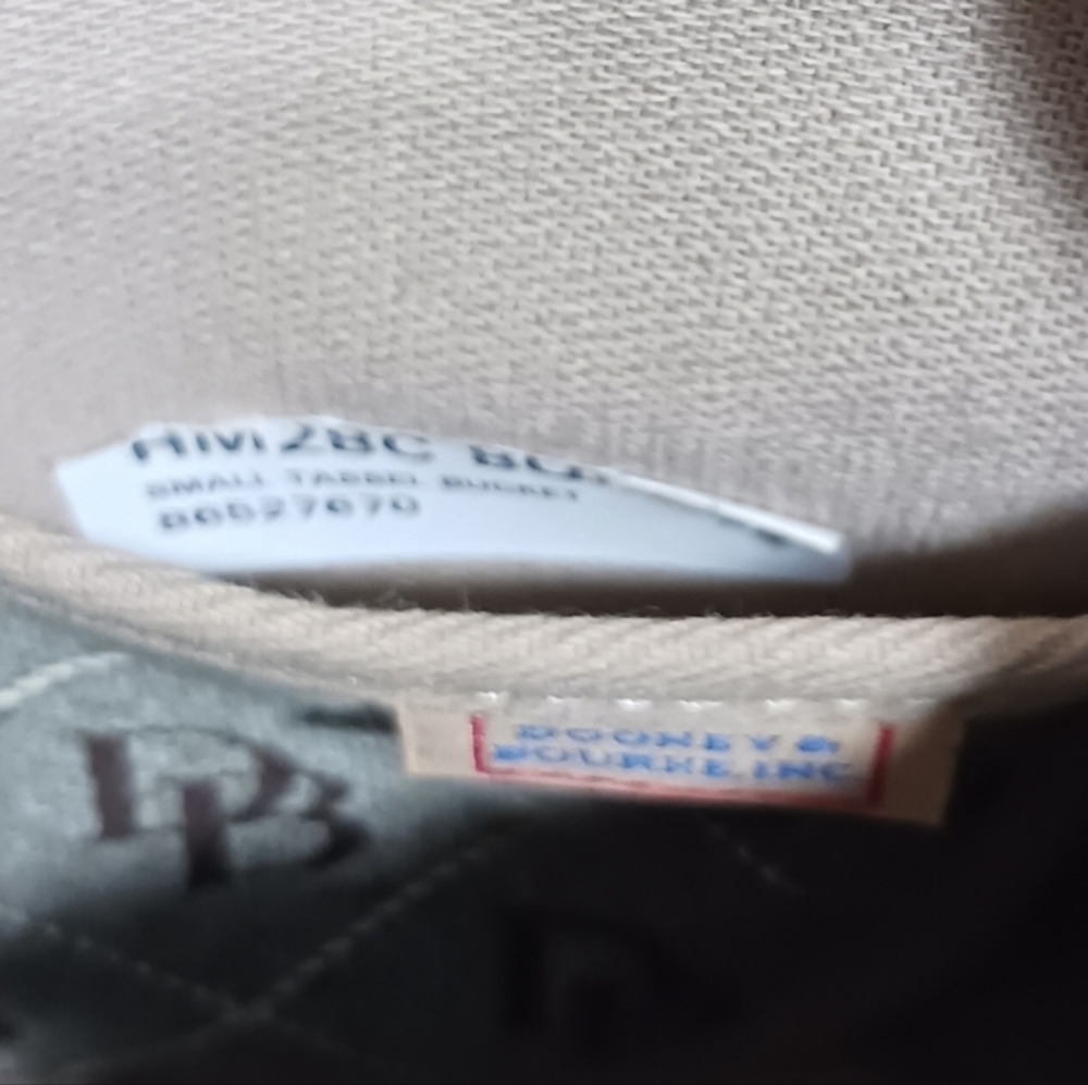 Dooney & Bourke Tassel Bucket Bag Duck Charm - Picture 12 of 12